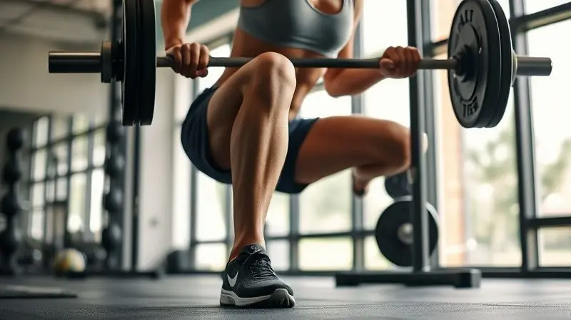 Atleta demonstrando força e explosão muscular durante um treino intenso na academia, um dos benefícios da suplementação com creatina.