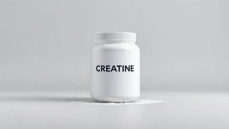 Pote de Creatina Nutrata Creatin UP em destaque sob iluminação de estúdio, ilustrando a análise completa do suplemento para ganho de força e massa muscular.
