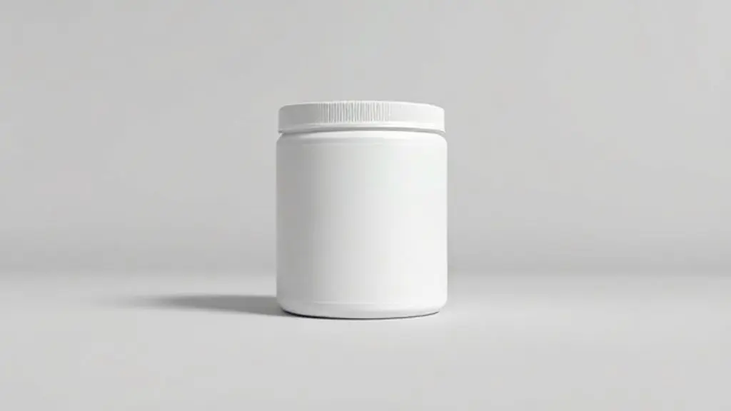 Pote de Creatina Profit Power em destaque, com iluminação de estúdio profissional, mostrando a embalagem do suplemento em detalhe.