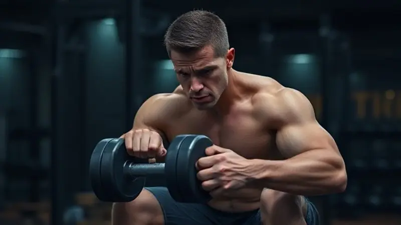 Atleta com expressão de frustração em uma academia, ilustrando o impacto negativo do álcool na performance e no ganho de massa muscular com creatina.