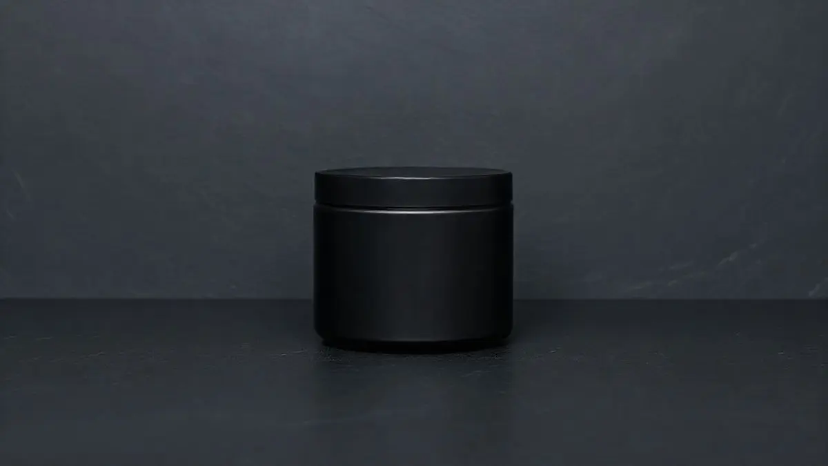 Pote de creatina Black Skull sem marca em destaque sobre uma superfície escura, simbolizando uma análise completa das melhores creatinas da marca.