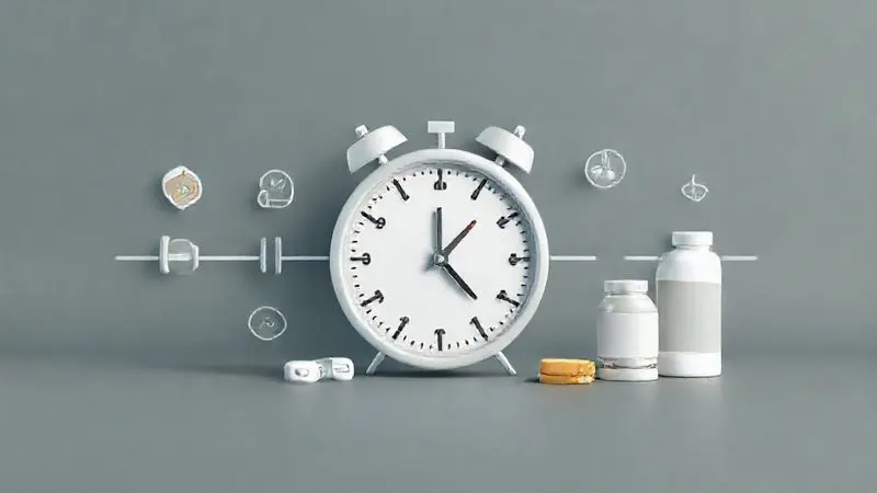 Conceito de horários e métodos ideais para consumo de suplementos nutricionais