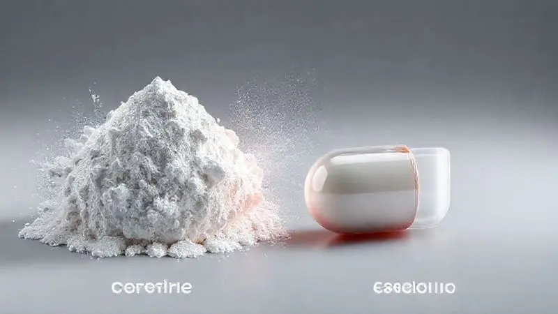 Comparação conceitual entre suplementos de creatina em pó e em cápsulas mostrando diferenças de absorção