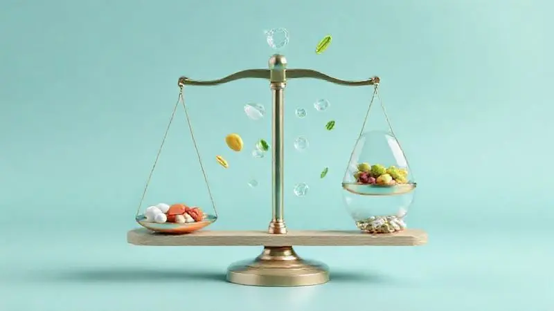 Representação conceitual de rotina de bem-estar integrando suplementação com abordagem tradicional